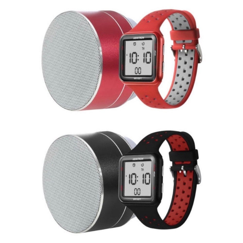 Armitron Sport Watch and Bluetooth Speaker Set